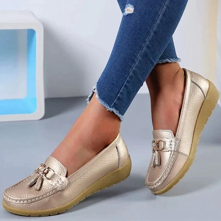 Anne | Comfortable Leather Moccasins