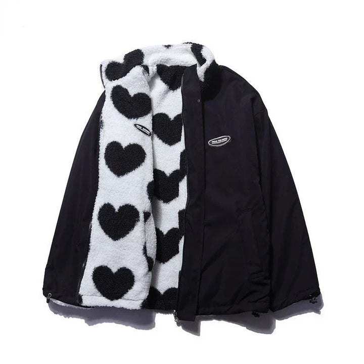 Teddy | Reversible Heart Coat