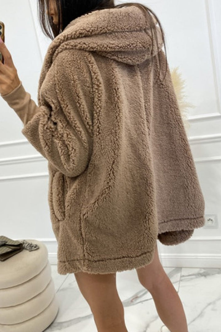 LEYA | Plush Hooded Jacket