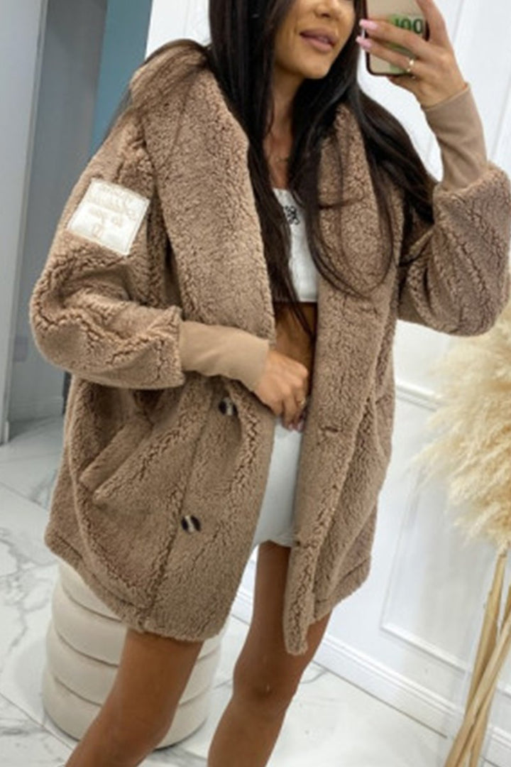 LEYA | Plush Hooded Jacket