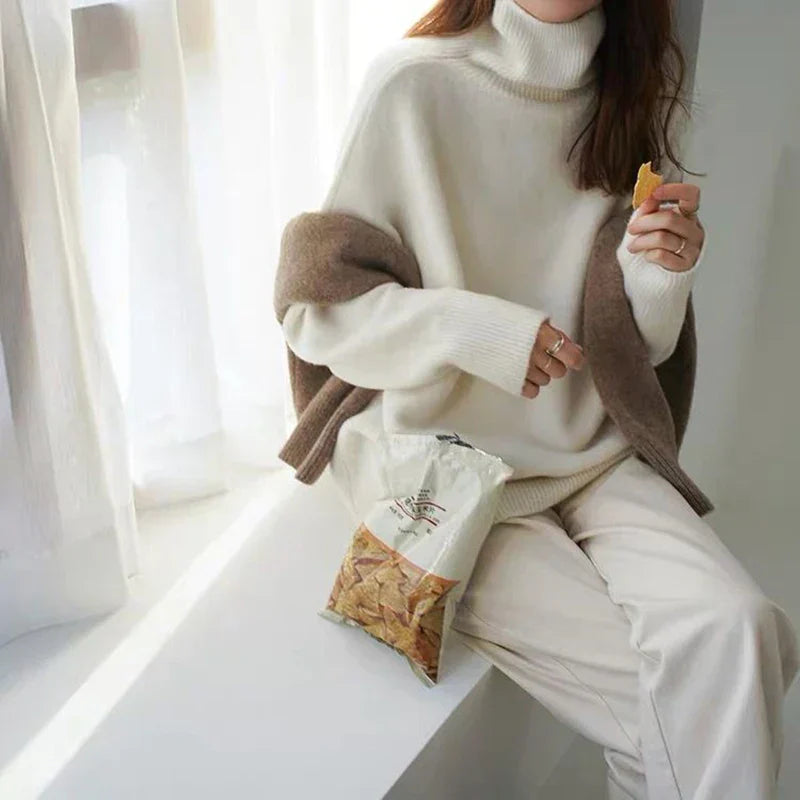 Julia | High Neck Sweater