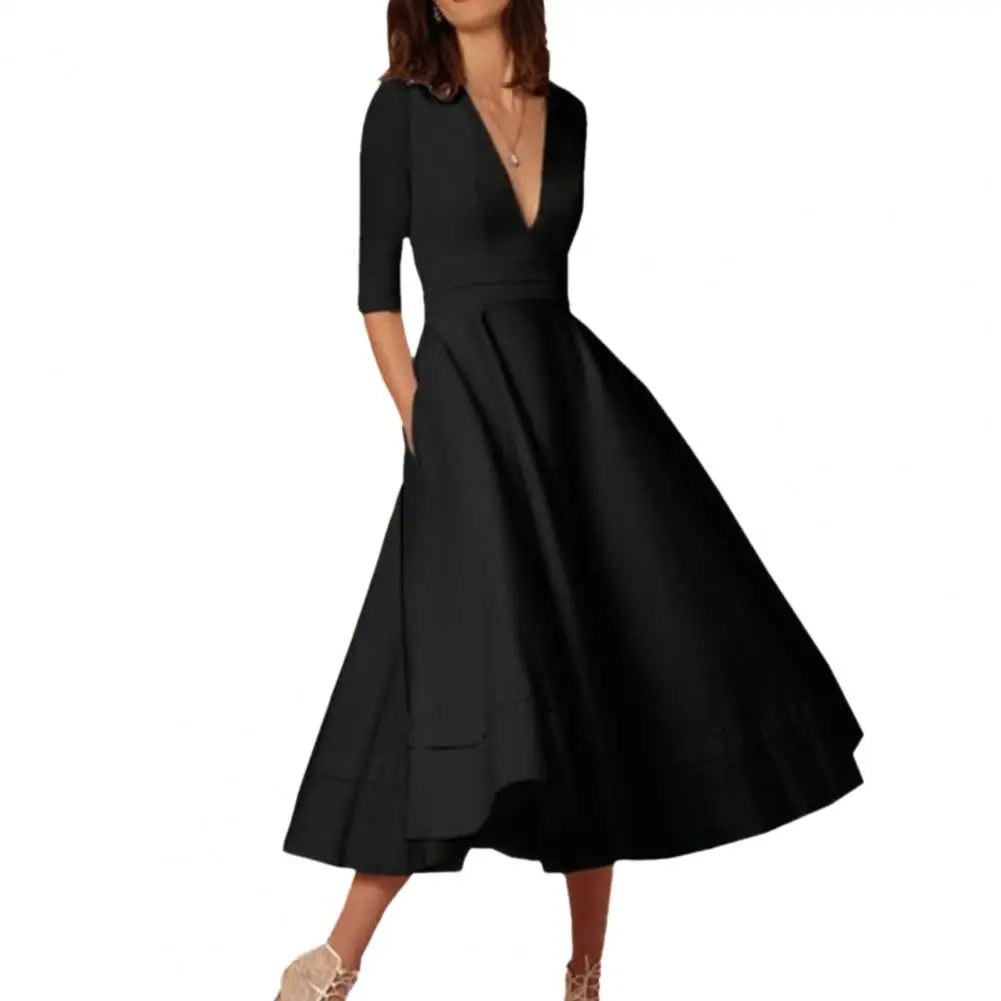Rebekka | Feminine Midi Dress