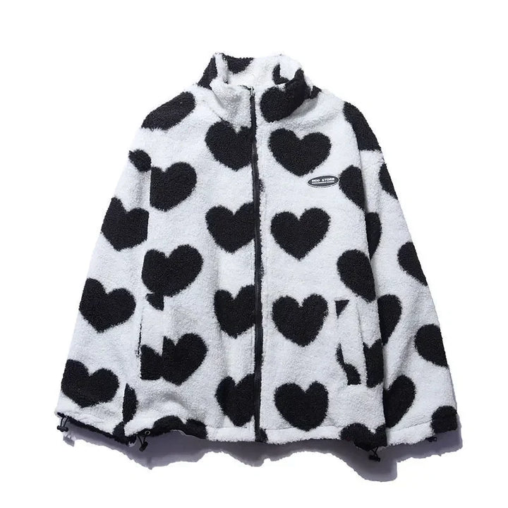 Teddy | Reversible Heart Coat